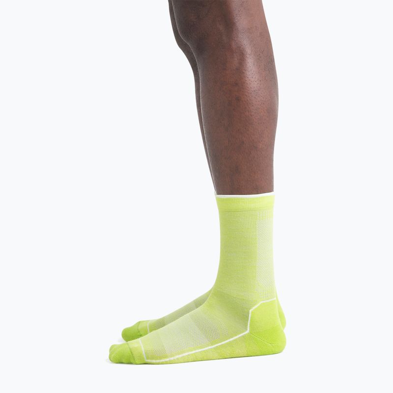 Icebreaker férfi trekking zokni Anatomica Cool-Lite 3Q Crew hyper/hó 2