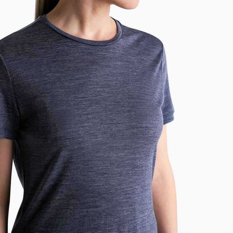 Női túrapóló icebreaker Merino 125 Cool-Lite Sphere III SS Tee midnight navy heather 4