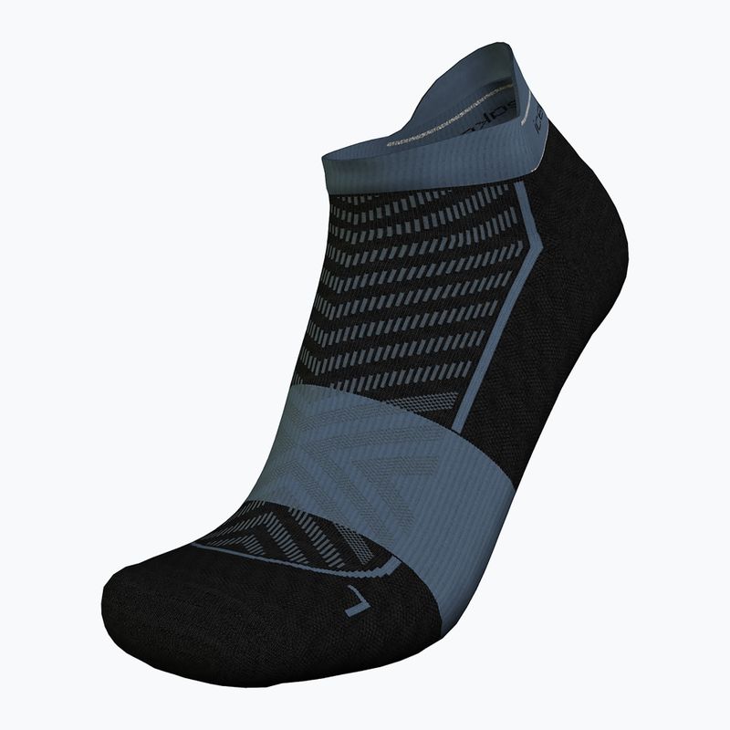 Férfi futózokni icebreaker Merino Run+ Ultralight Micro black/graphite