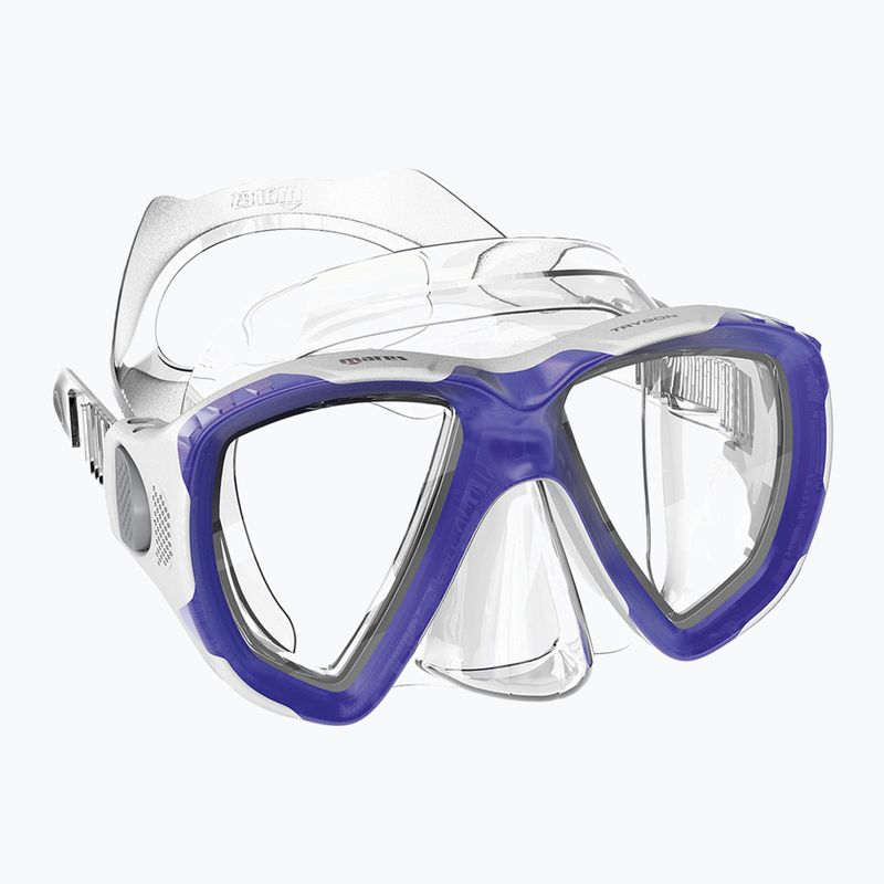 Snorkeling készlet Mares Combo Trygon blue/white/clear 2