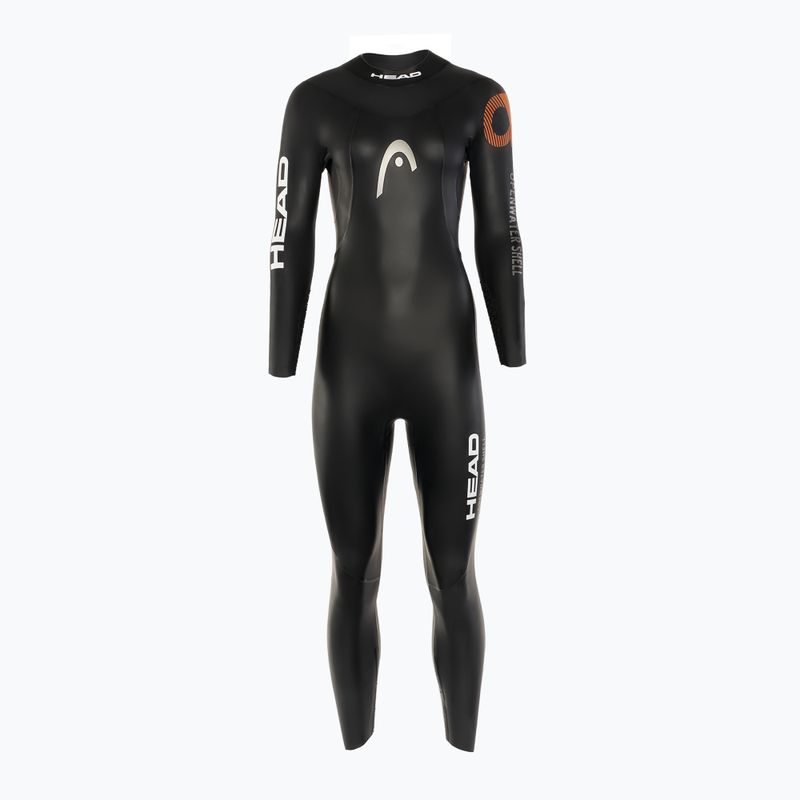 Női triatlon hab HEAD Ow Shell Fs 3.2.2 fekete/narancssárga