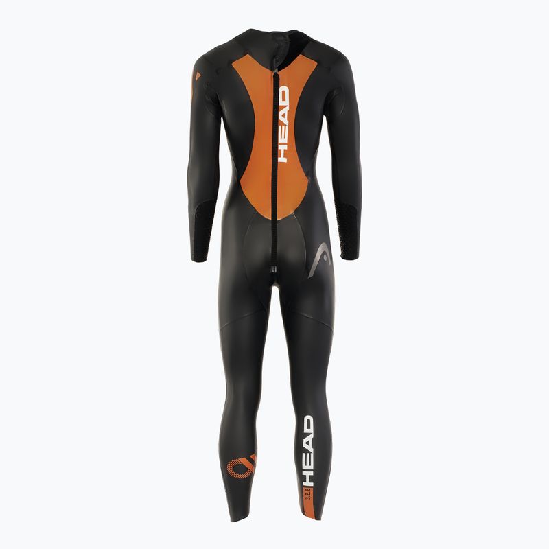Női triatlon hab HEAD Ow Shell Fs 3.2.2 fekete/narancssárga 2
