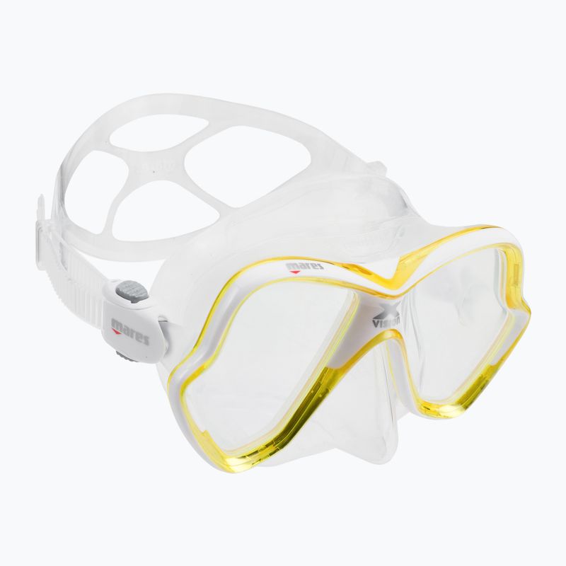 Mares X-Vision búvármaszk világos sárga 411053