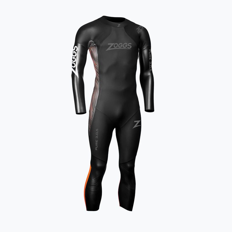 Férfi úszószivacs Zoggs Ow Pure Fs 3.0.5 mm 3/4 fekete