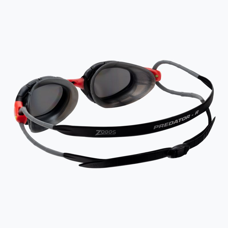Zoggs Predator Titanium ezüst úszószemüveg 461065 4