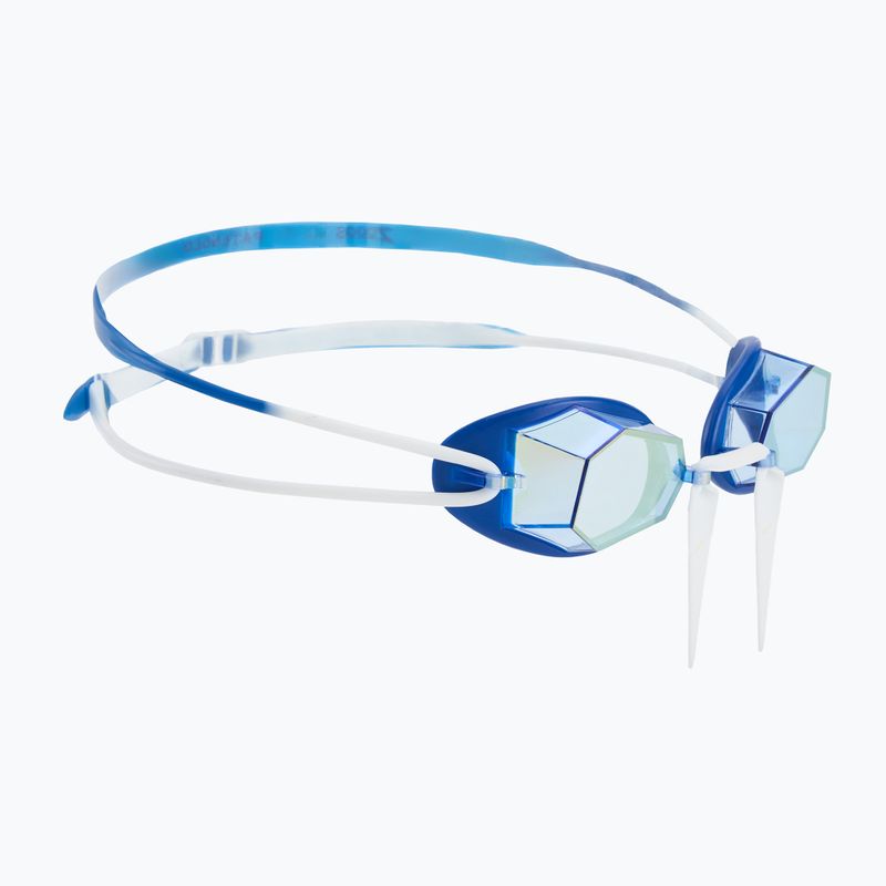 Zoggs Diamond Titanium kék/fehér/tükör arany úszószemüveg