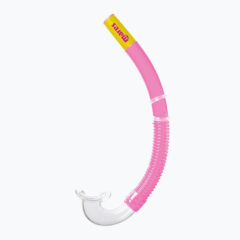 Gyerek snorkeling készlet Mares Combo Jelly pink/yellow/clear 3