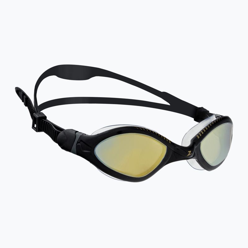 Zoggs Tiger LSR+ Titanium arany úszószemüveg 461092