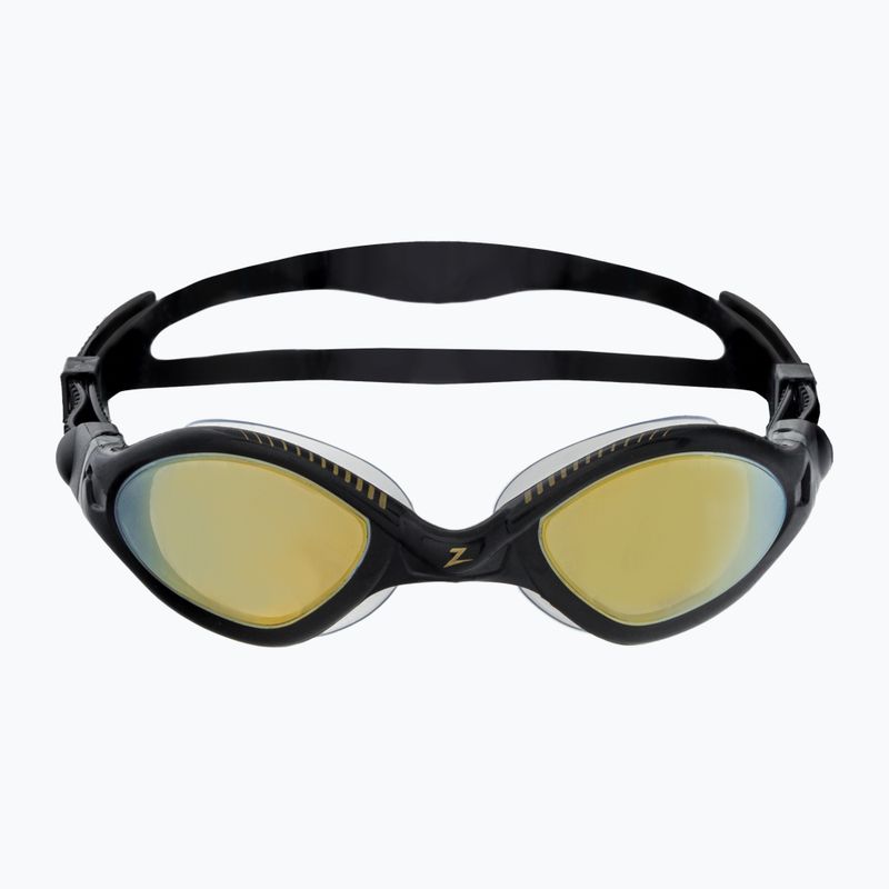 Zoggs Tiger LSR+ Titanium arany úszószemüveg 461092 2