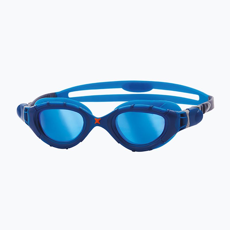 Zoggs Predator Flex Titanium kék/kék/ kék/ tükörkék úszószemüveg
