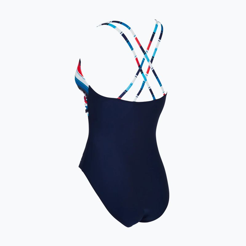 Női egyrészes fürdőruha Zoggs Seamarine Panel Crossback Zoggs Seamarine Panel Crossback 2