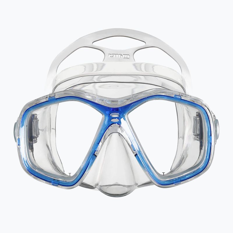 Snorkelingfelszerelés Mares Tapu blue reflex/clear 3