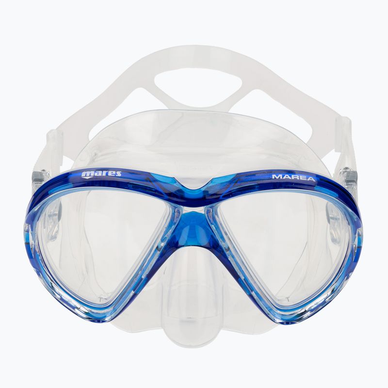 Búvármaszk Mares Marea blue reflex/clear 2