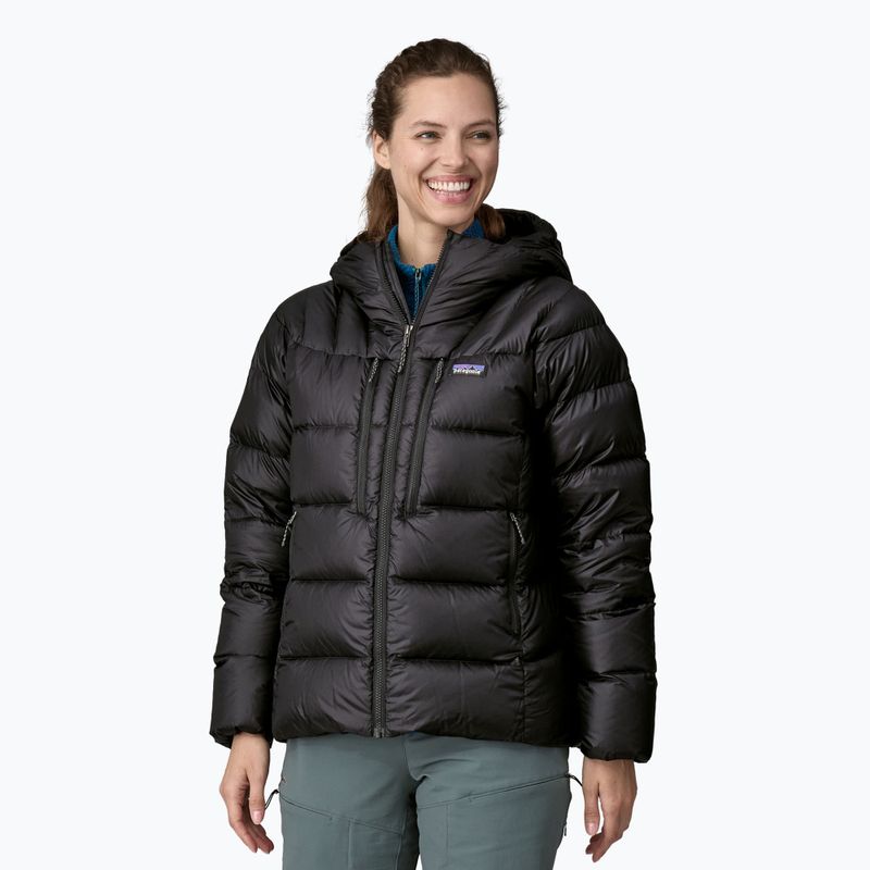 Női pehelykabát Patagonia Fitz Roy Down Hoody black