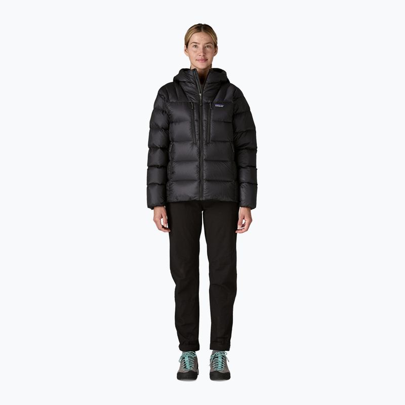 Női pehelykabát Patagonia Fitz Roy Down Hoody black 2