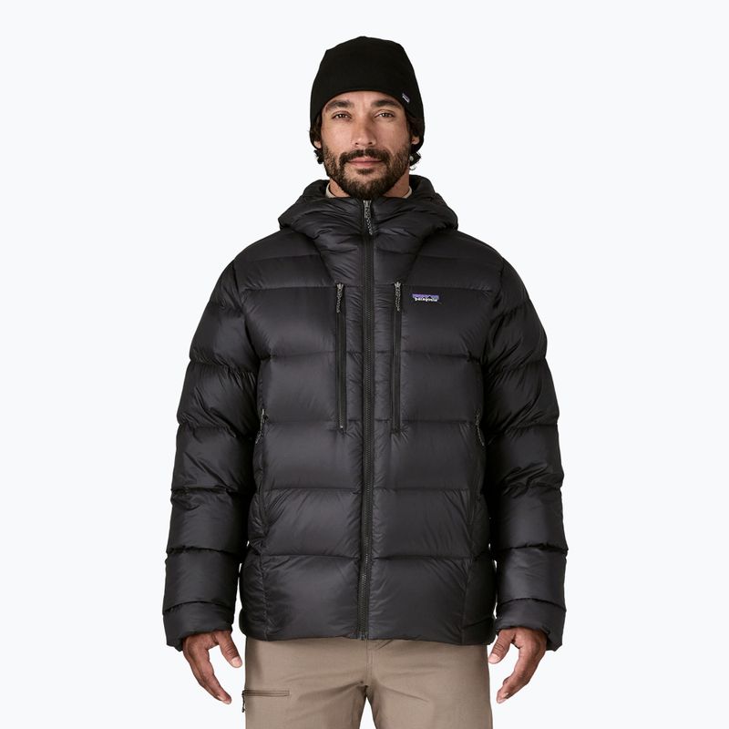 Férfi pehelykabát Patagonia Fitz Roy Down Hoody black