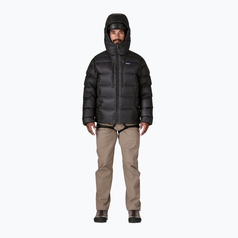 Férfi pehelykabát Patagonia Fitz Roy Down Hoody black 2