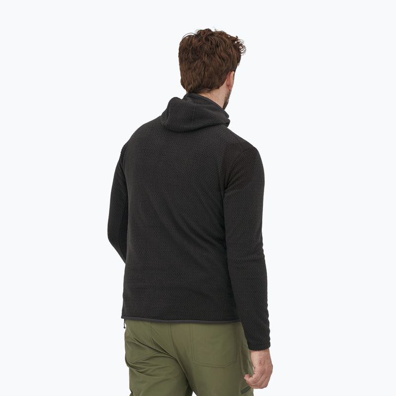 Férfi Patagonia R1 Air Full-Zip fleece melegítőfelső fekete 2