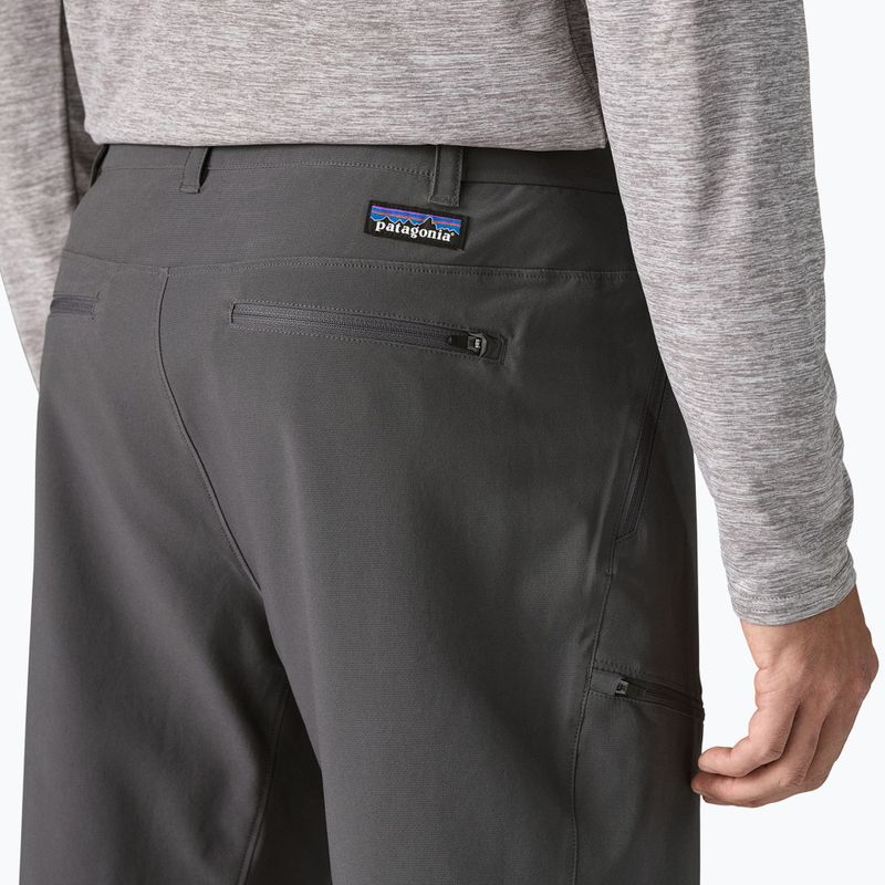 Patagonia férfi Terravia Trail 10" kovácsoltvas szürke rövidnadrág 6