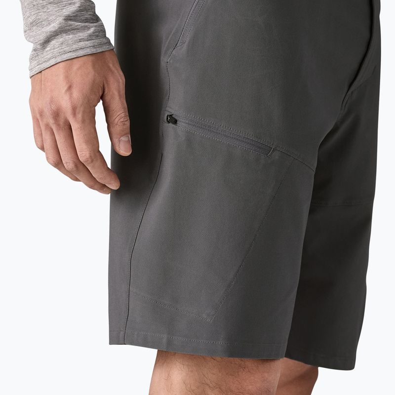 Patagonia férfi Terravia Trail 10" kovácsoltvas szürke rövidnadrág 8