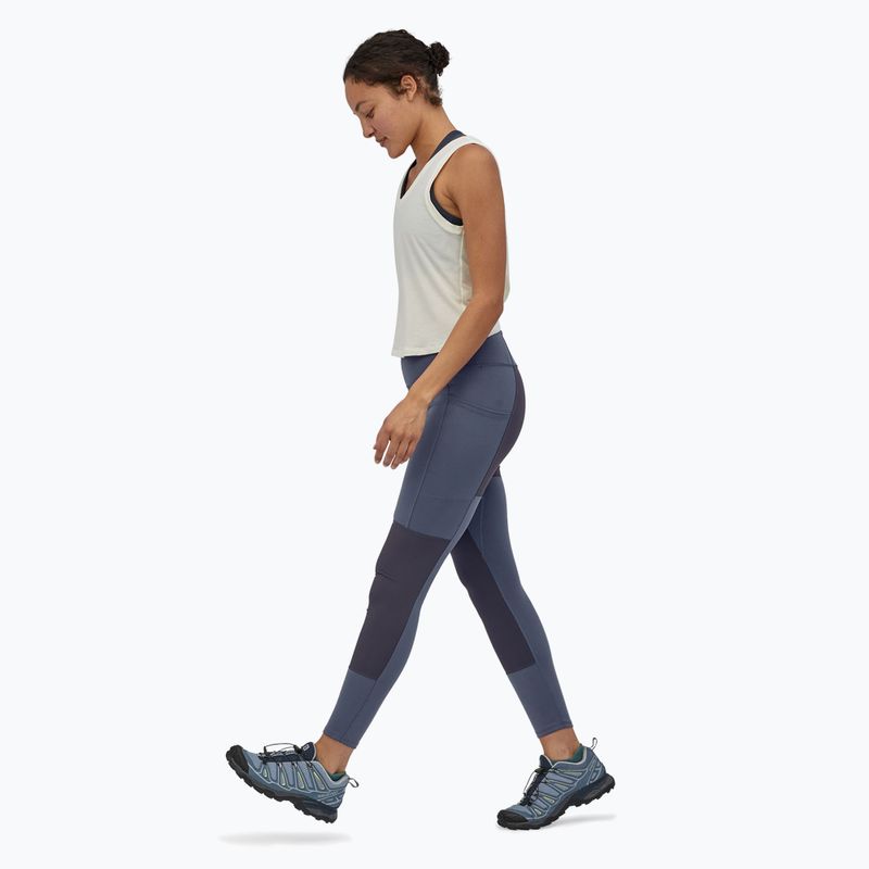 Női futó leggings Patagonia Pack Out Hike smordel blue 4