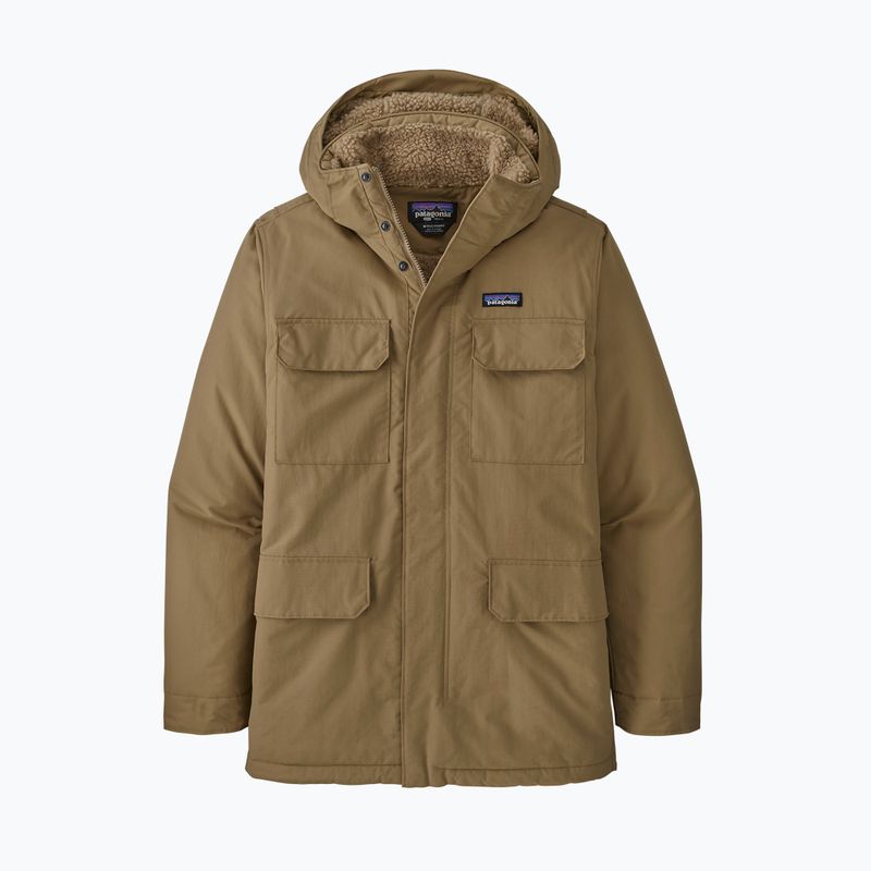Férfi szigetelt kabát Patagonia Isthmus Parka classic tan 10