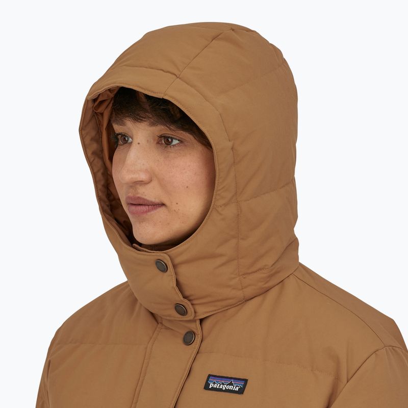 Női pehelykabát Patagonia Downdrift Parka nest brown 3