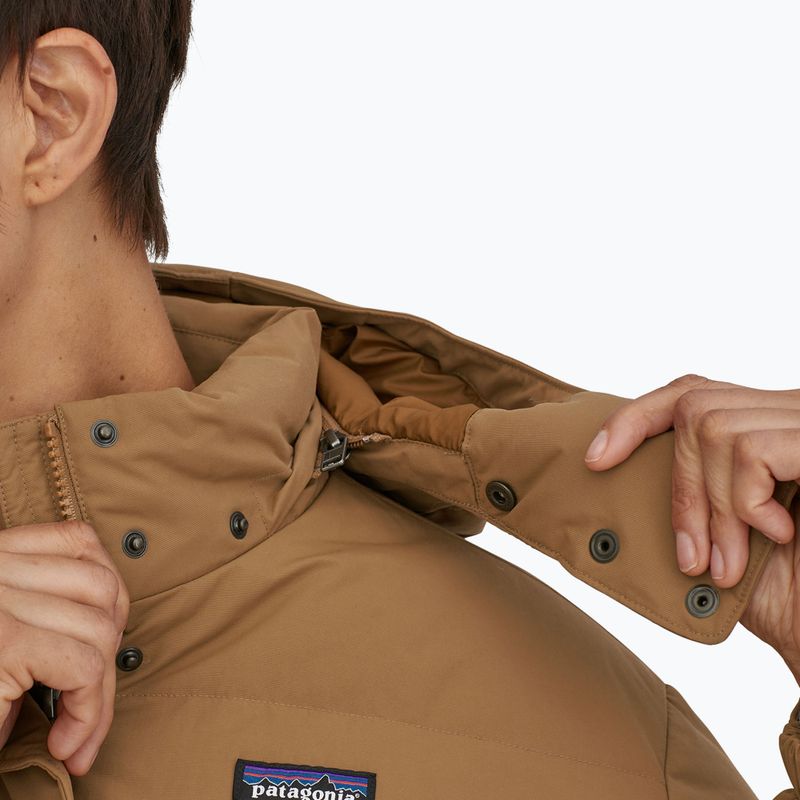 Női pehelykabát Patagonia Downdrift Parka nest brown 4