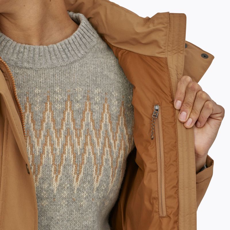 Női pehelykabát Patagonia Downdrift Parka nest brown 5