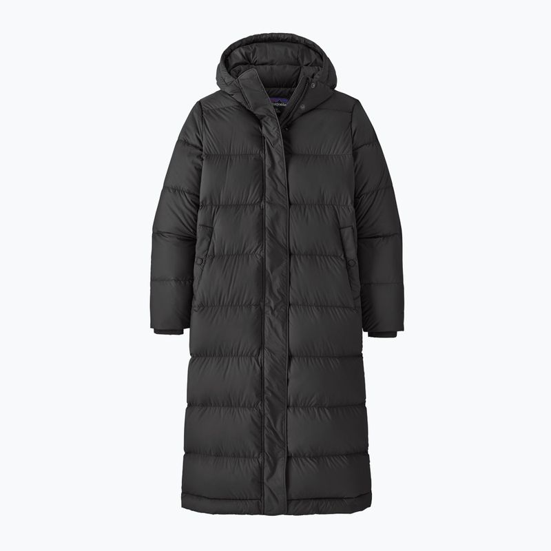 Női pehelykabát Patagonia Silent Down Long Parka black 7