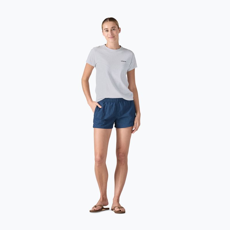 Női trekking póló Patagonia P-6 Logo Responsibili-Tee white 2