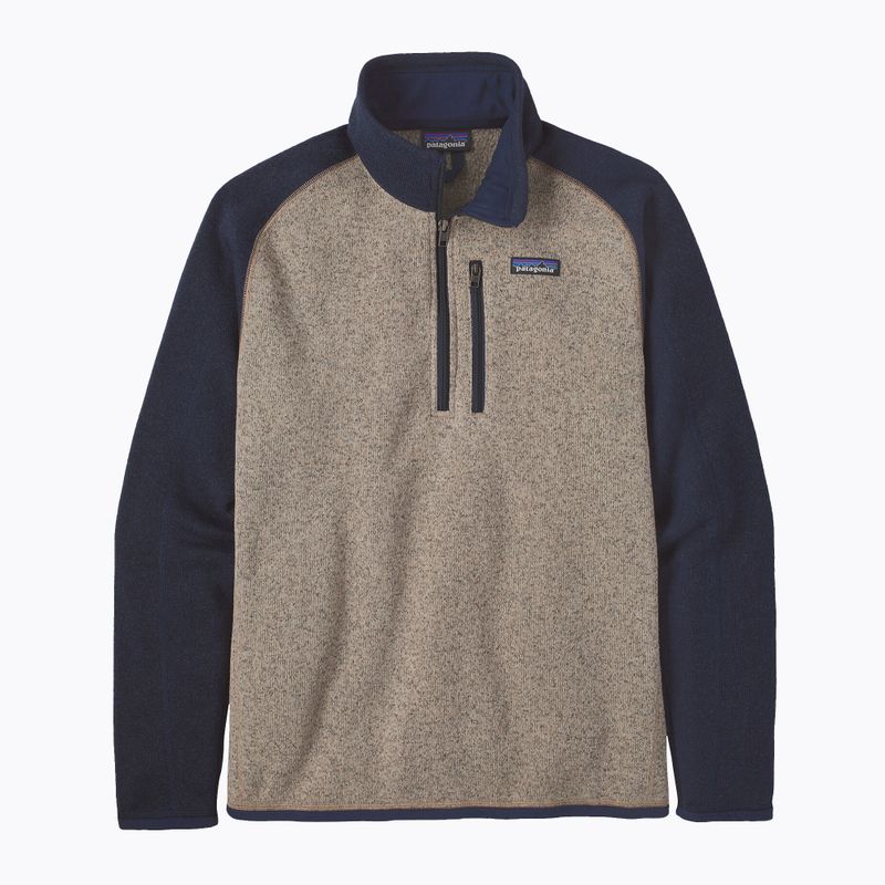 Férfi Patagonia Better Sweater 1/4 Zip fleece melegítőfelső oar tan 3