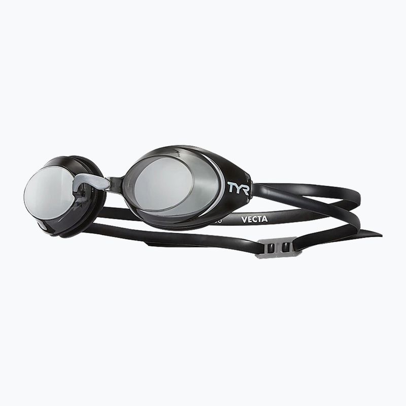 TYR Vecta Racing úszószemüveg füst/fekete/fekete/fekete