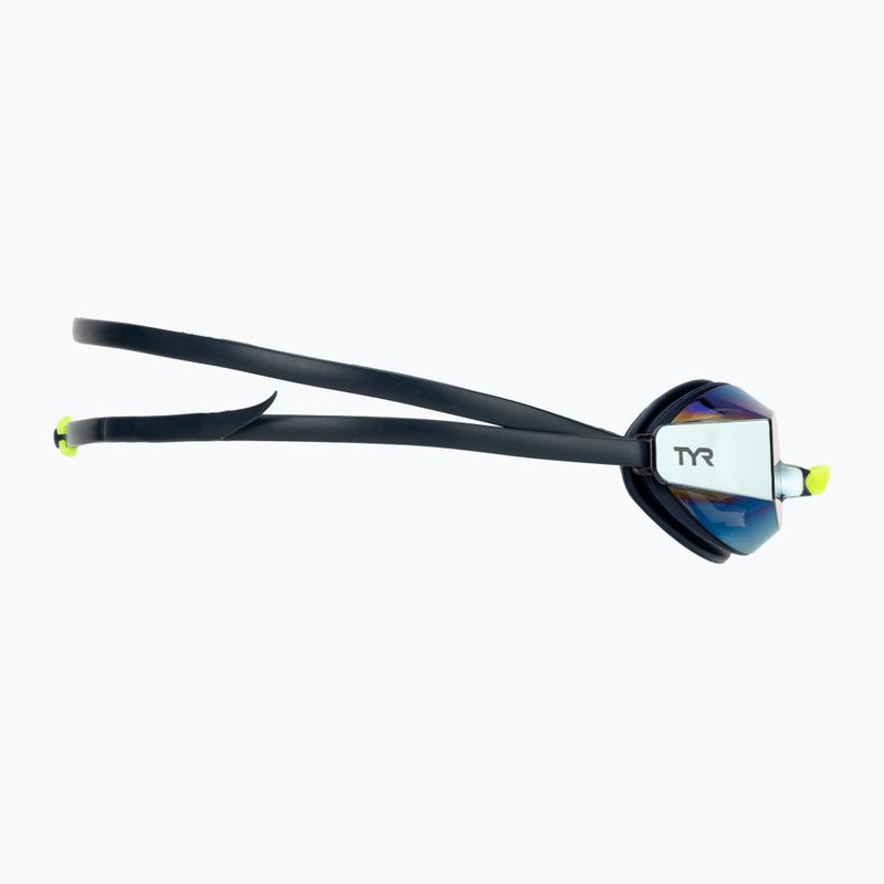 Úszószemüveg TYR Blackops 140 Ev Racing Mirrored gold/navy/yellow 3