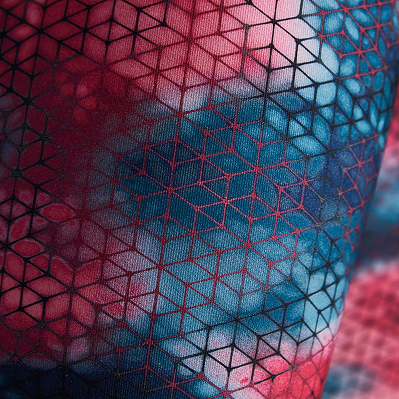 Férfi fürdőruha TYR Starhex piros/multi 9
