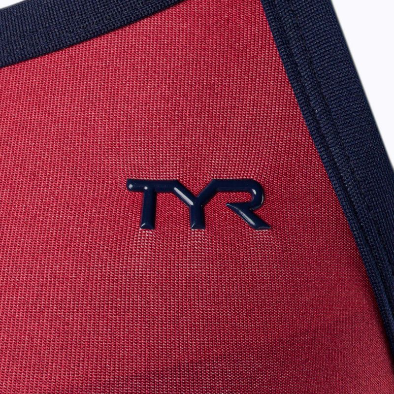 Női egyrészes fürdőruha TYR Forge Diamondfit piros/multi 3