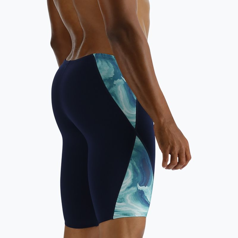 Férfi fürdőruházat TYR Mezio Blade teal/multi 8
