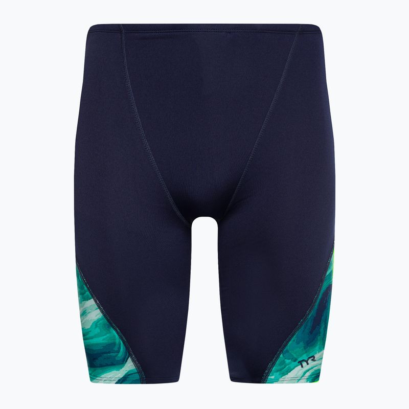 Férfi fürdőruházat TYR Mezio Blade teal/multi