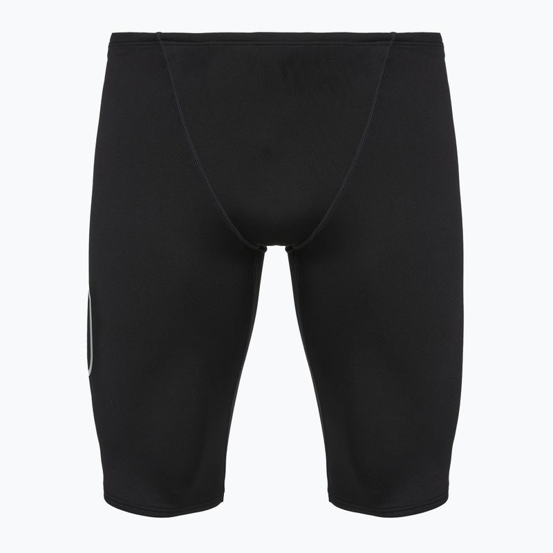 Férfi jammer úszónadrág TYR Soild Large Logo Jammer black 3