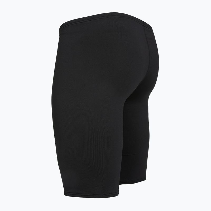 Férfi jammer úszónadrág TYR Soild Large Logo Jammer black 6