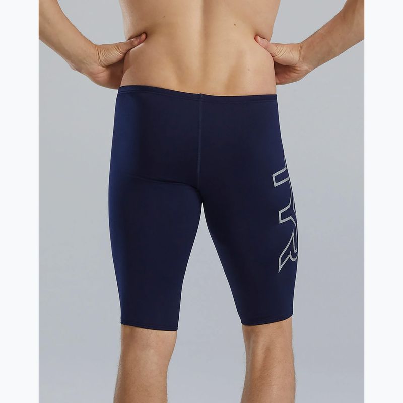 Férfi úszójammerek TYR Soild Large Logo Jammer navy 6