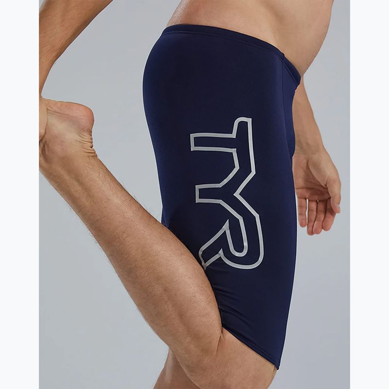 Férfi úszójammerek TYR Soild Large Logo Jammer navy 9