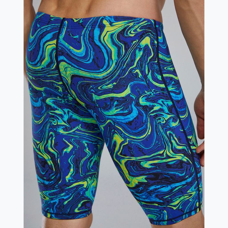 Férfi úszójammerek TYR Thresher Jammer Hyperblitz blue/green 2