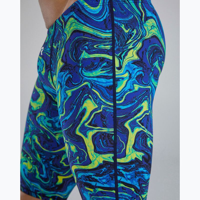 Férfi úszójammerek TYR Thresher Jammer Hyperblitz blue/green 3