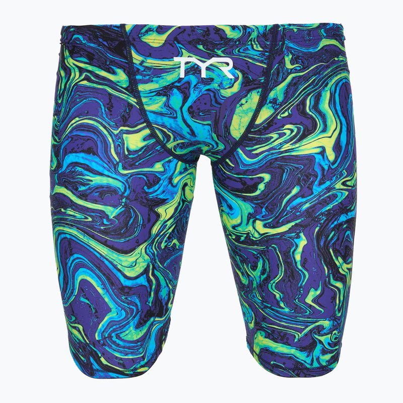 Férfi úszójammerek TYR Thresher Jammer Hyperblitz blue/green