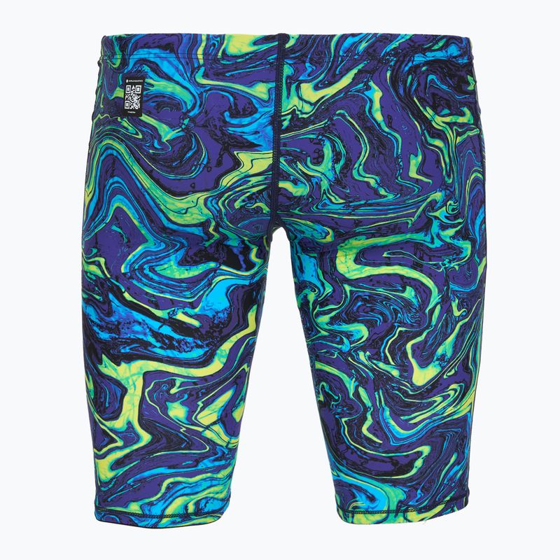 Férfi úszójammerek TYR Thresher Jammer Hyperblitz blue/green 2