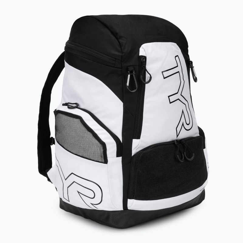 Uszodai hátizsák TYR Alliance 45 l white/black 2