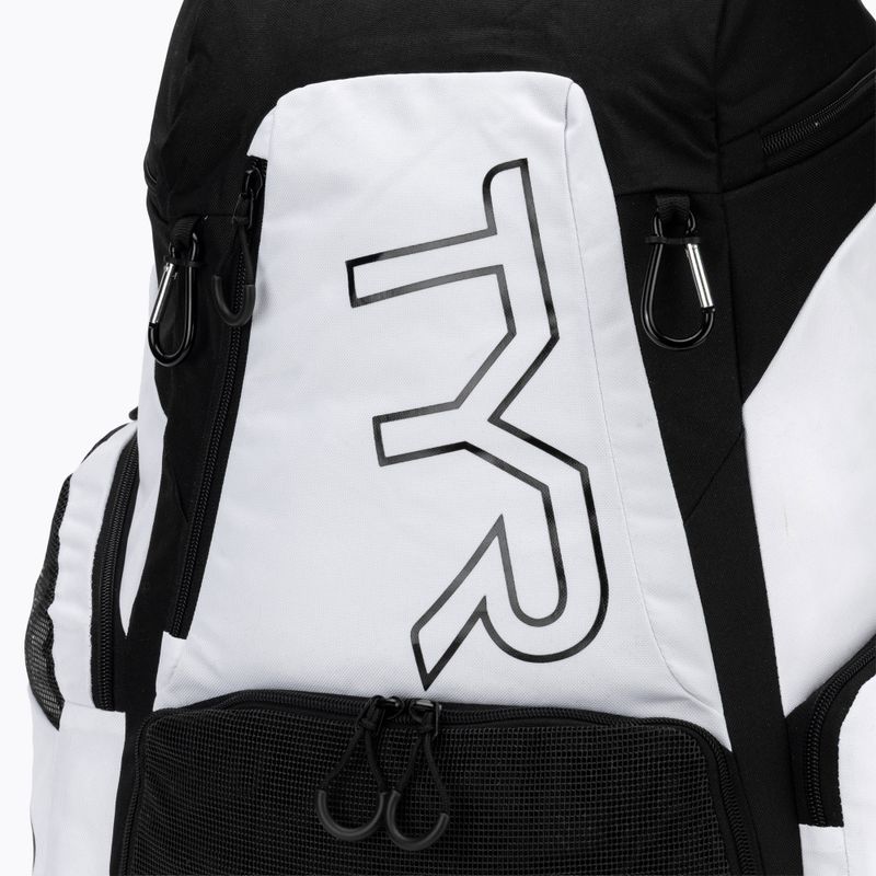 Uszodai hátizsák TYR Alliance 45 l white/black 5