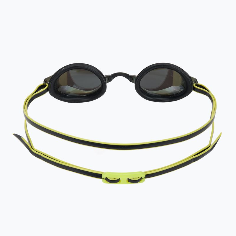 TYR Blackops 140 Ev Racing tükrözött fluo zöld/fekete úszószemüveg 4