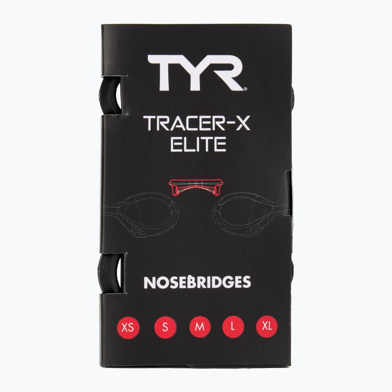 TYR Tracer-X Elite tükrözött ezüst/multi úszószemüveg 5